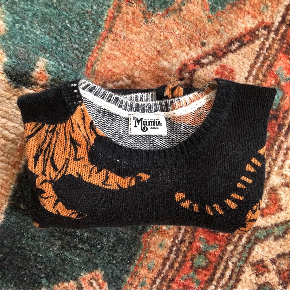 Show Me Your Mumu Tiger Sweater